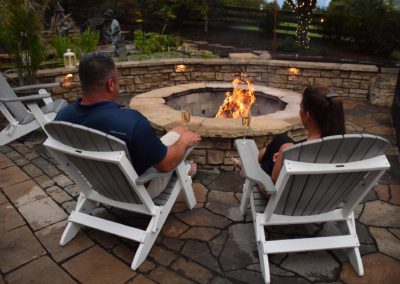 Outdoor fire pits