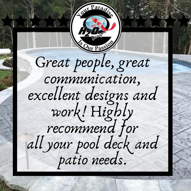 H2O Design's Customer Testimonials