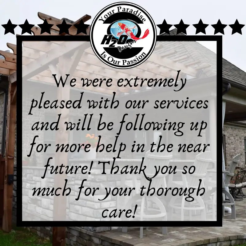 H2O Design's Customer Testimonials