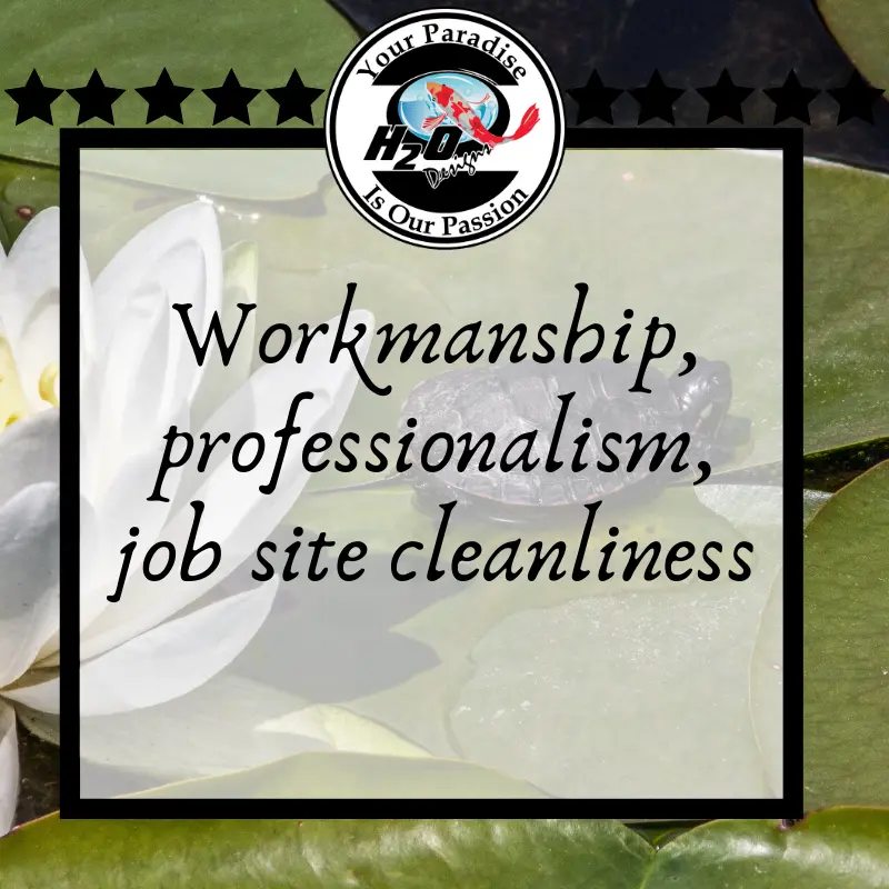 H2O Design's Customer Testimonials